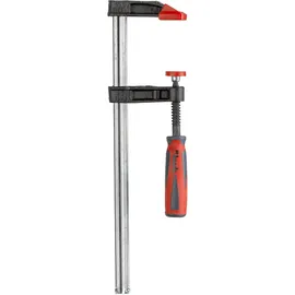 KWB Profi Schraub-Zwinge mit 2-Komponentengriff, Spann-Weite 250 mm,