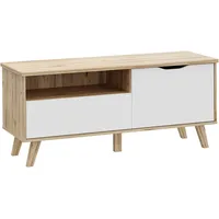 Forte Lowboard »Vankka TV-Bank, TV-Board«, (B/H/T 124,4/54,3/41,7 cm), TV-Teil,