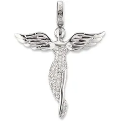 Engelsrufer  Kettenanhänger ERP-ANGEL-M  in Silbern, Einheitsgrösse