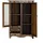 Massivmoebel24 Vitrine Altholz 95 x 42 x 140 cm Mehrfarbig