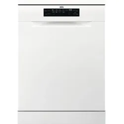 AEG Standgeschirrspüler "FFB7570APW", B (A-G), silber (weiß), B:59,8cm H:85cm T:60,3cm, Geschirrspüler, ExtraHygiene-Programm: Entfernt über 99,99 % der Keime und Bakterien