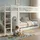 Okwish Etagenbett 90 x 200 cm Kiefer massiv weiß