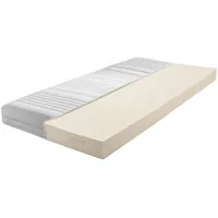 Latexmatratze Kinder- und Jugendmatratze NATURA H1/2 (RG 75)..., RAVENSBERGER Matratzen, 15 cm hoch, 100 % Naturlatex, AIRSTREAM-Belüftung, 7 Zonen, zertifiziert weiß 90 cm x 200 cm x 15 cm