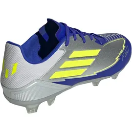 adidas F50 League MG/FG Herren Silber/Blau/Gelb 46 2/3