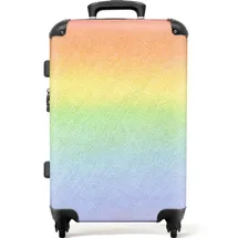 noboringsuitcases 4-Rollen Cabin 67 cm / 72 l regenbogen