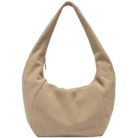Liebeskind Berlin Schultertasche Farrah Hydro Suede Hobo Bag M Beige