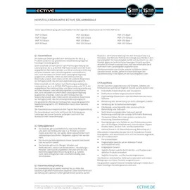 Ective MSP 70 monokristallin 70 W