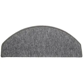 Beautissu Stufenmatte ProStair 15er Set Grau, Textil, 28x1x65 cm – Böden, Bodenbeläge