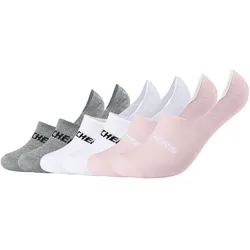 6er Pack SKECHERS Mesh Ventilation Füßlinge 4242 - english rose 39-42