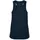 Nike Stock Dry Miler Singlet Unterhemd, Marineblau, M