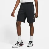 Nike Sportswear Club Herren-Cargoshorts Black/Black/White L