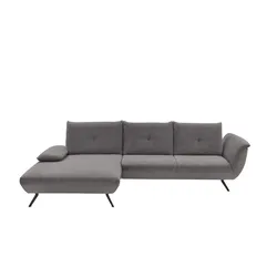 Ecksofa   Celine , grau , Maße (cm): B: 316 H: 90 T: 244