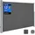 Songmics Aluminium Seitenmarkise 400 x 200 cm Grau
