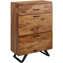 KADIMA DESIGN Highboard 80 x 120 x 41,5 cm Braun