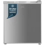 Homex Mini-Gefrierschrank FM1015-S Silber