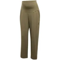 Adidas Rib 7/8 Maternity High Waist Leggings Olive Strat S