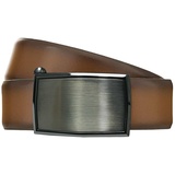LLOYD Men’s Belts Ledergürtel LLOYD-Automatic-Gürtel 35mm, Kantenfinish, kürzbar, braun 105