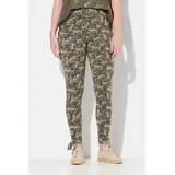 Ulla Popken Leggings in khakibraun | Gr.: 50-52