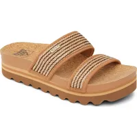 Reef Cushion Vista Hi chocolate raffia 5