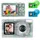 Rollei Compactline Pocket Transparent/Blau/Grün 48 MP Digitalkamera mit 4K