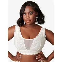 SugarShape Bralette Elva Bralette unwattiert Spitzen-BH, bügelloser BH | Gr.: 85F