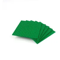 LEGO LEGO® 16x16 Platten Bauplatten Grün Beidseitig bebaubar -