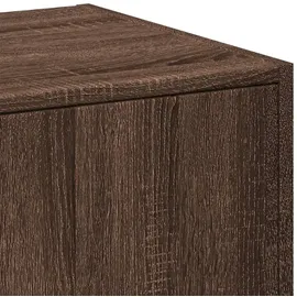 vidaXL Apothekerschrank Eichen-Optik 30 x 41 x 174,5 cm Braun