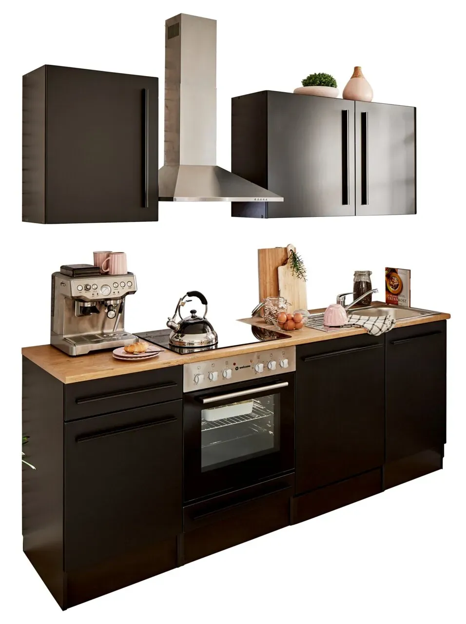 Yourkitchen Küchenblock 220 JAZZ - B/H/T ca. 220.00x211.00x60.00