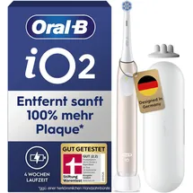 Oral-B iO Series 2 Calm Pink Special Edition + Reiseetui + Aufsteckbürstenhalter