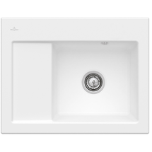 Villeroy & Boch Subway 45 Compact rechts stone white + Handbetätigung