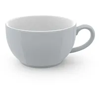Dibbern Cappuccinotasse Dibbern Solid Color Cappuccinotasse (Obertasse) grau