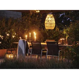 Brafab Windlicht Belfort Aluminium/Glas Anthrazit