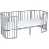 Waldin Erweiterung auf 174cm für 7in1 Babybett ohne BETT, Grau