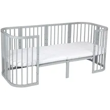 Waldin Erweiterung auf 174cm für 7in1 Babybett ohne BETT, Grau