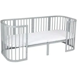 Waldin Erweiterung auf 174cm für 7in1 Babybett ohne BETT, Grau