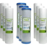 TWaLa 10' Filter Set weiß 9-teilig
