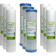 TWaLa 10' Filter Set weiß 9-teilig