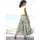 LASCANA Hosenrock Damen Bedruckt Beige 34