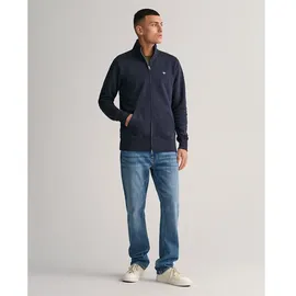 GANT Reg Shield Halbzippullover Evening Blue L