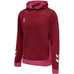 hummel LEAD Polyester Hoodie biking red 3XL