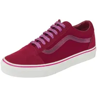 Vans Old Skool Mtlc Burgunder rot 39