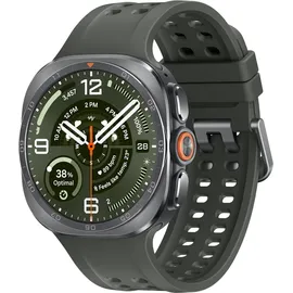 Samsung Galaxy Watch Ultra2 LTE 47 mm Titanium Silver Marine Band Black