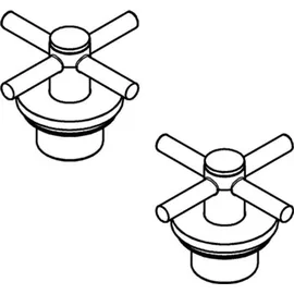 Grohe Kreuzgriff Atrio 48406 48406DC0 supersteel