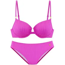 LASCANA Bügel-Bikini Damen Pink 40 Cup F