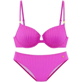 LASCANA Bügel-Bikini Damen Pink 40 Cup F