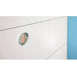 Tesa WC-Garnitur MOON Silber/Weiß 1 St.
