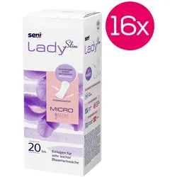 SENI LADY atmungsaktive Einlagen, Micro
