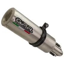 Gpr Homologierte auspuff mit verbindungsrohr GPR M3 Inox Kompatibel mit Ducati Hyperstrada 821 2013/16