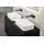 Villeroy & Boch Finion Waschtischunterschrank G73200GK 160x60,3x50,1cm, Glass Black Matt, Anthracite Matt