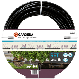 GARDENA Micro-Drip-System Tropfrohr Basisset ober-/unterirdisch 13mm, 50m (13501)